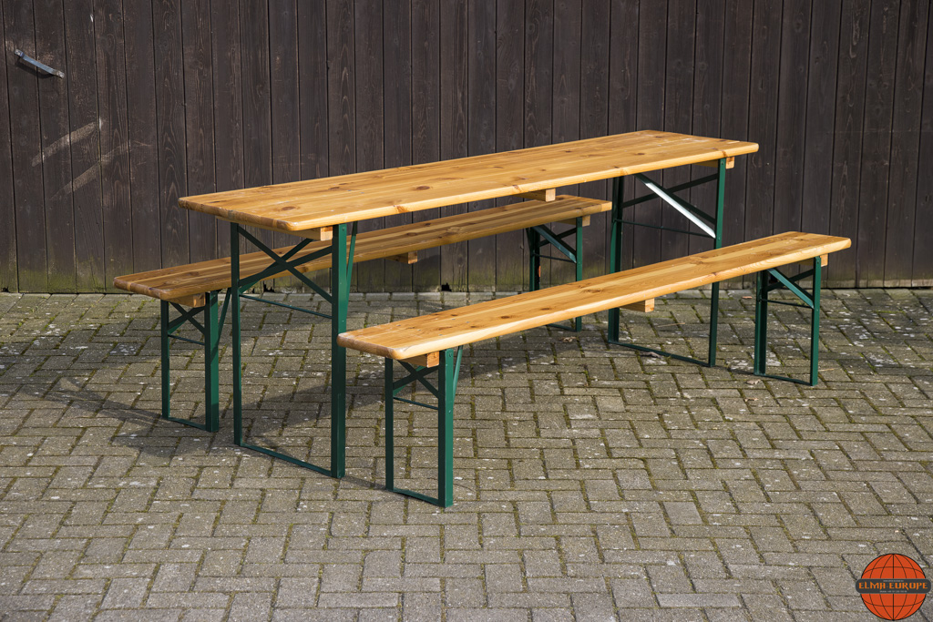 Equipment 12 ELMA Bierzeltgarnitur komplett